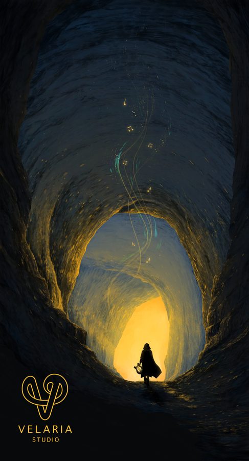 Illustration — Lyra (portrait)