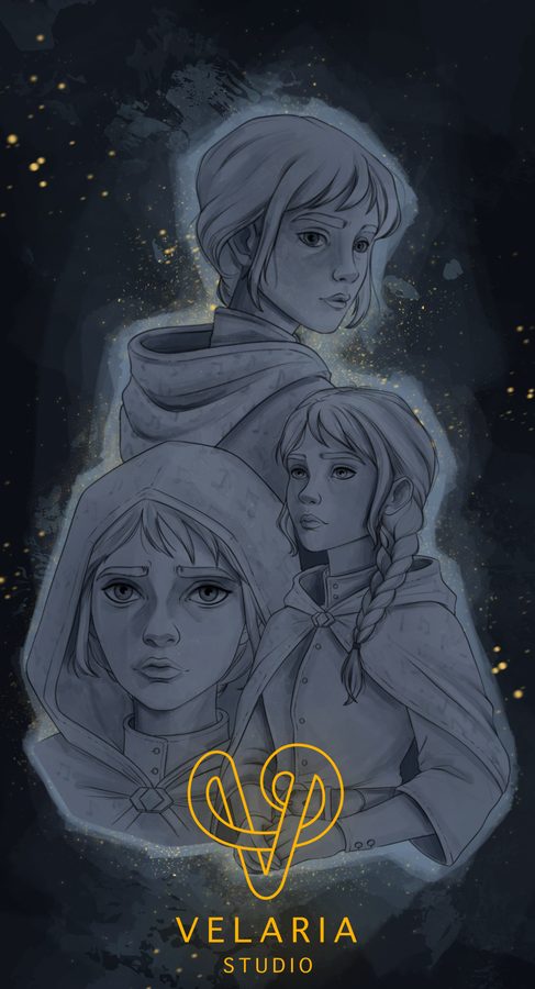 The many faces of Lyra (portrait)