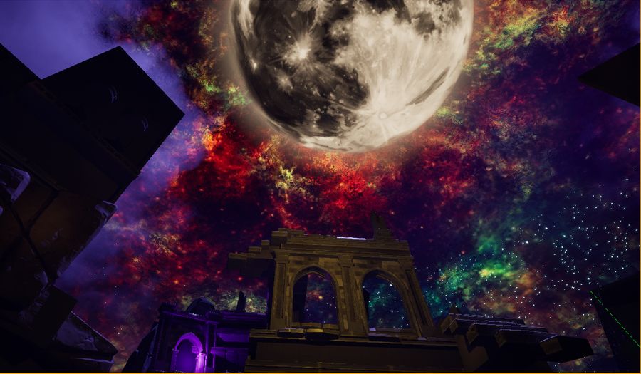 Velaria sky & moon